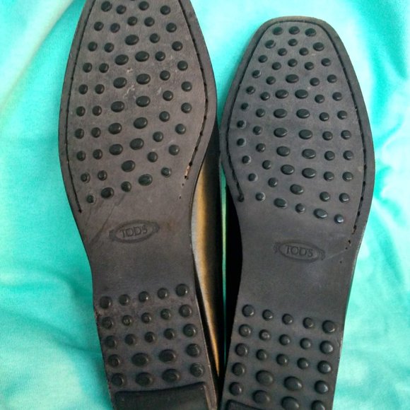 TOD'S square toe driving loafers - Picture 13 of 14